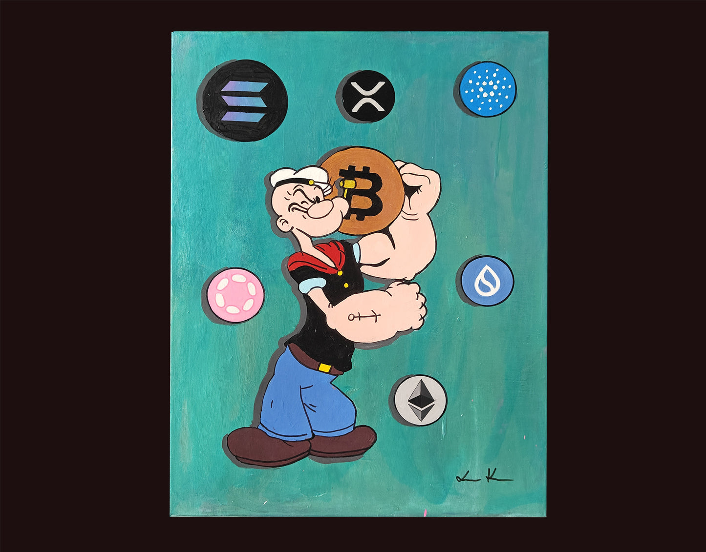 Krypto-Popeye-Art No2 /