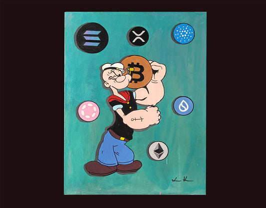 Krypto-Popeye-Art No2 /